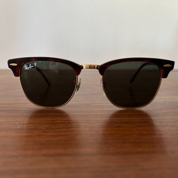 Ray-Ban Clubmaster Polarized Sunglasses - Picture 4 of 11